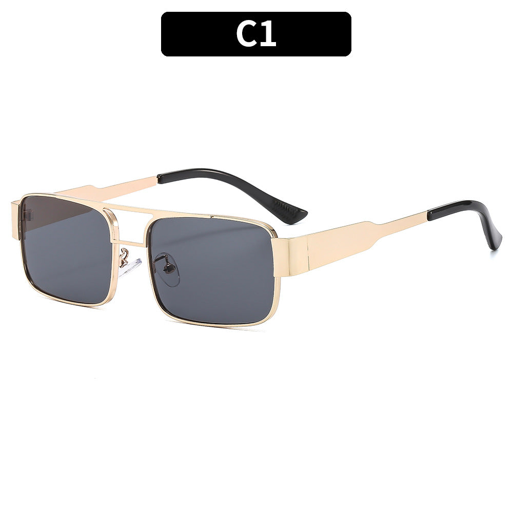 Rechteckige Rahmen Sonnenbrille
