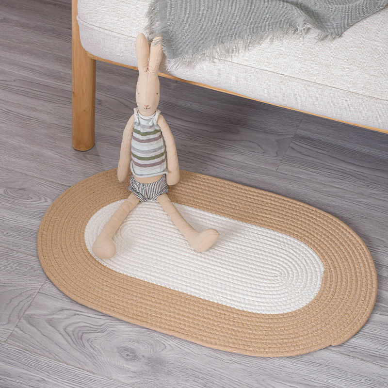 Runde Jute-Teppich Brehn