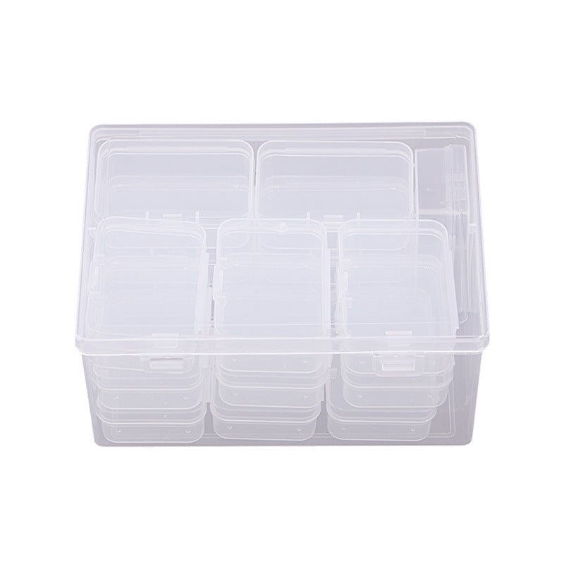 Mehrzweck transparente Fächer-Organisationsbox Brehn