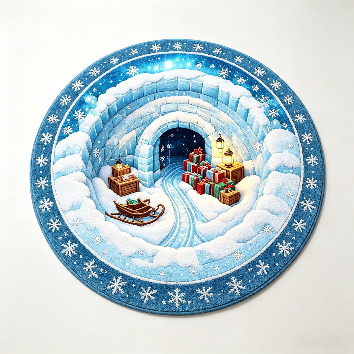 Festliches Weihnachtsbaumrock