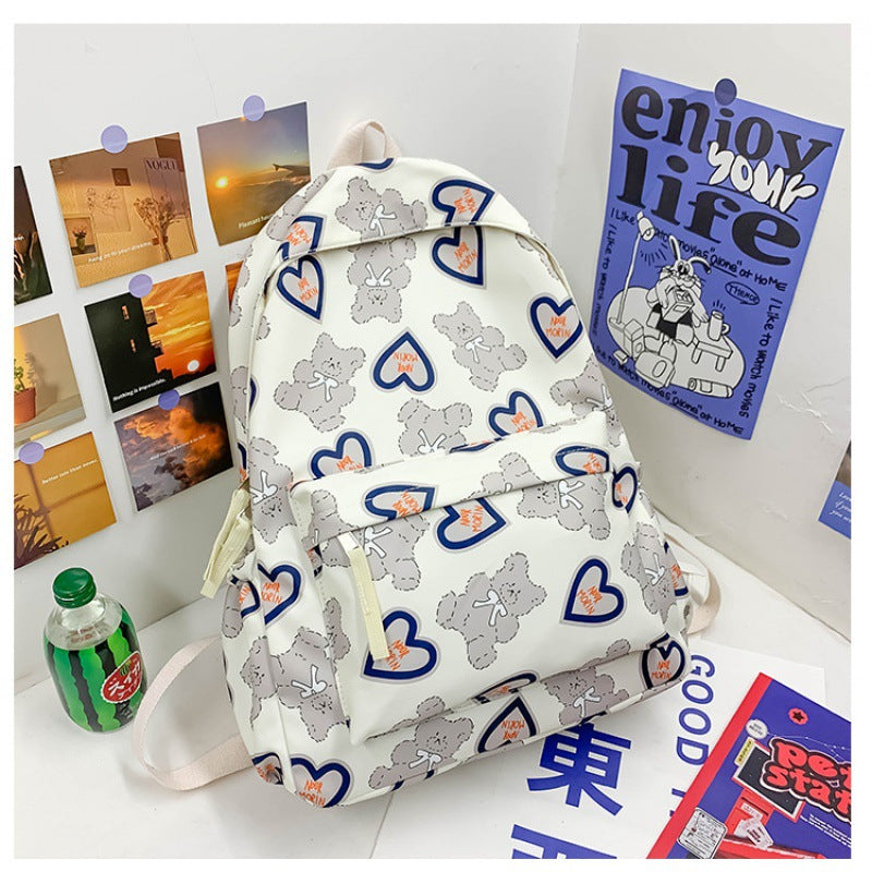 Charakter Druck Rucksack