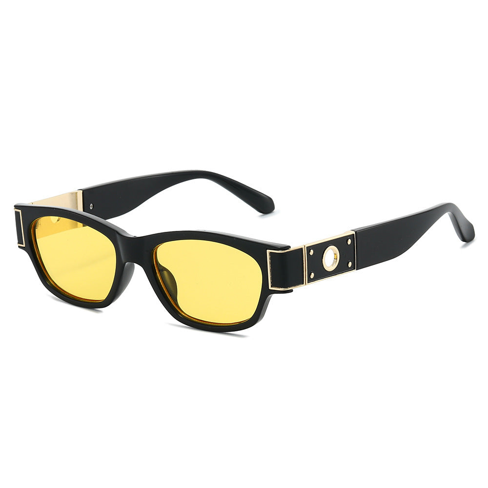 Fette Aussage Rechteckige Sonnenbrille Brehn