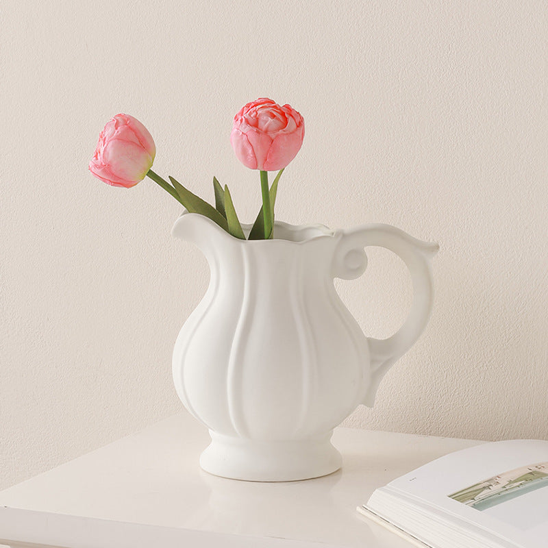 Elegante Blumenarrangement Vase