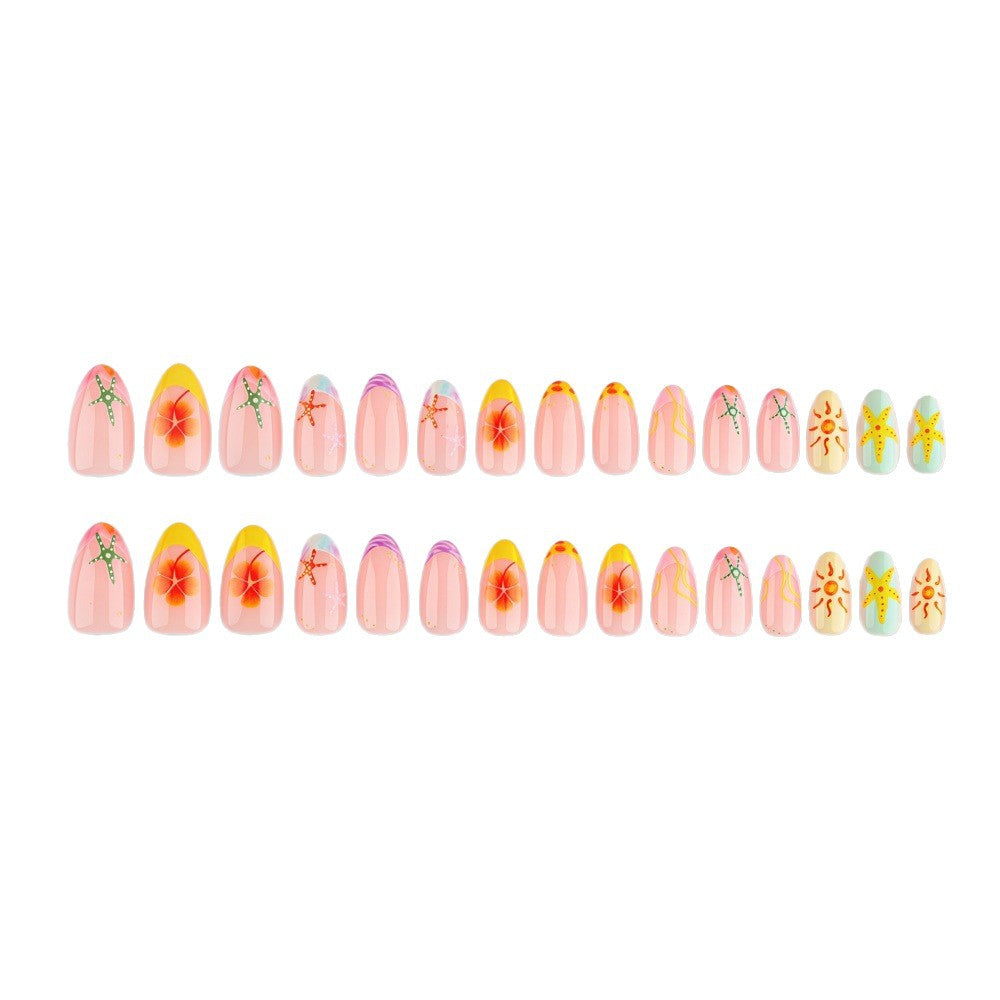 Kreatives und farbenfrohes Nageldesign-Set Brehn
