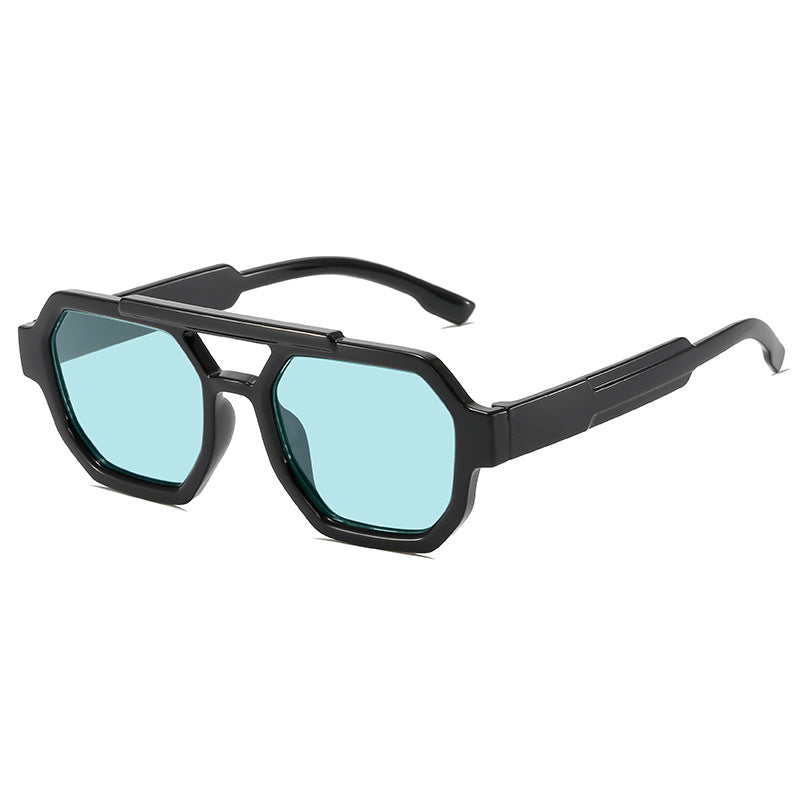 Stylische geometrische Rahmen Sonnenbrille Brehn