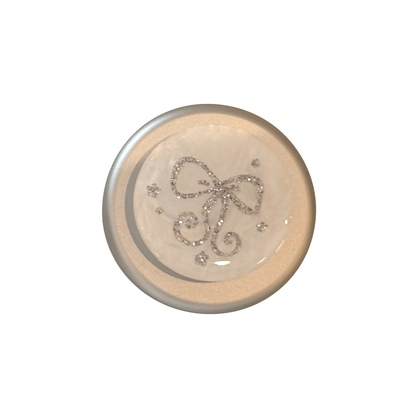 Stilvoller Smartphone Fingerhalter mit Glitzer Schleifendesign Brehn