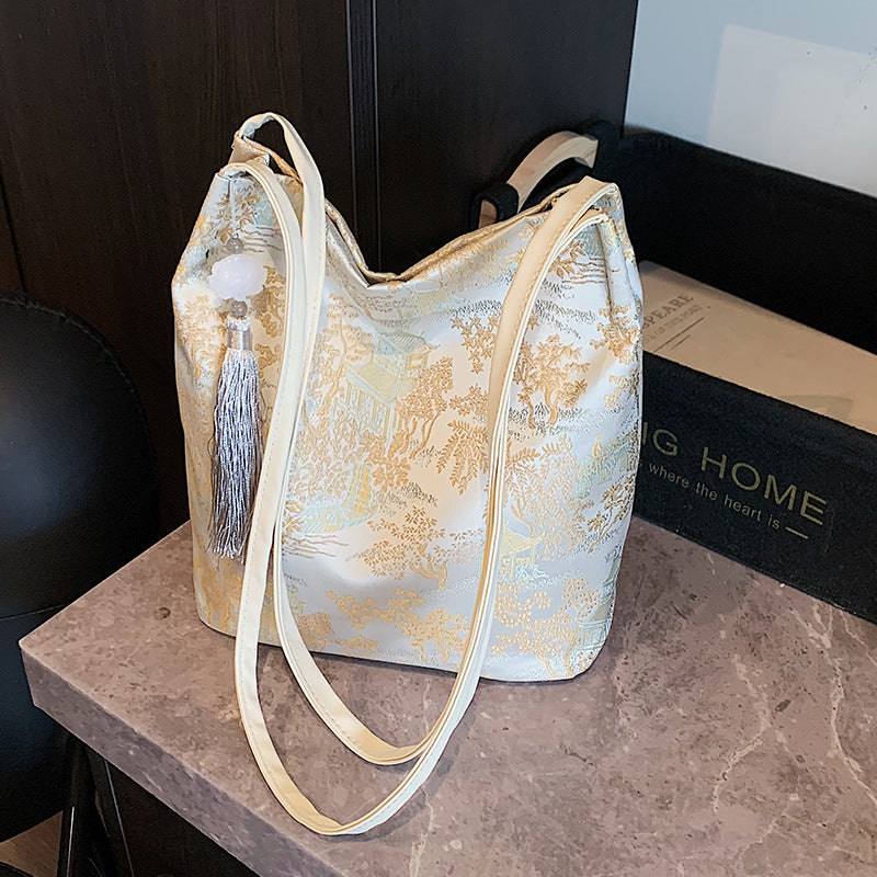 Elegante Verzierte Tragetasche