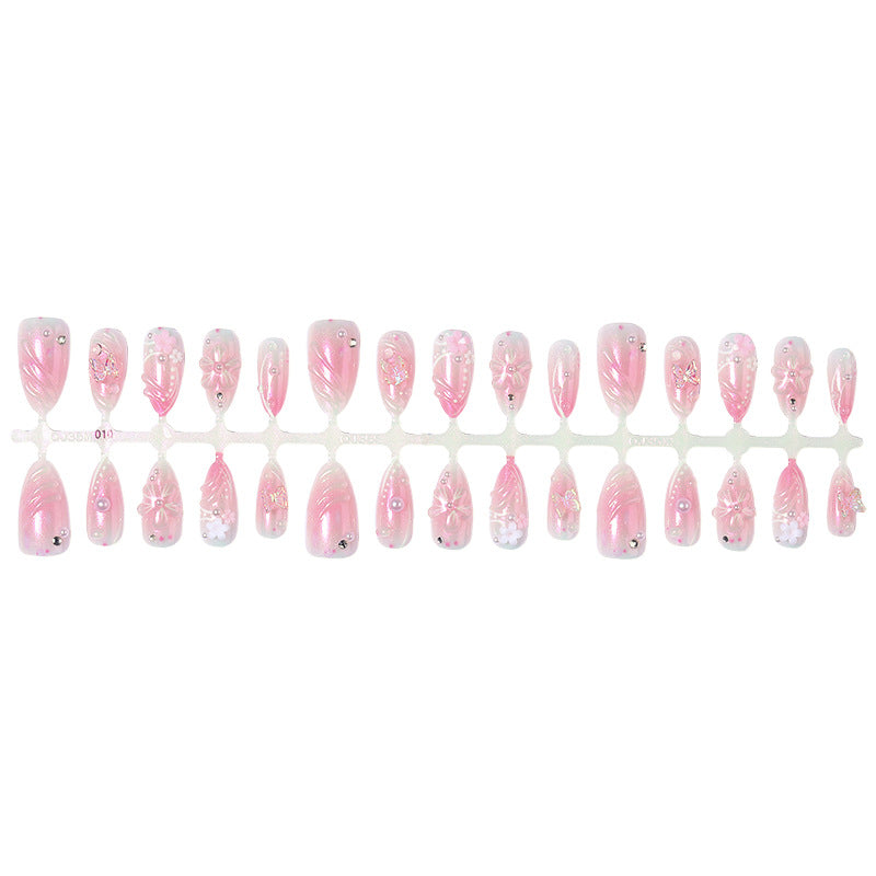 Premium Dekorative Press-On Nagelkunst Set Brehn