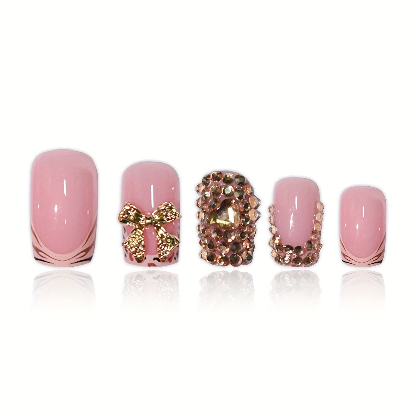 3D Glamouröses Nagelkunstset Brehn
