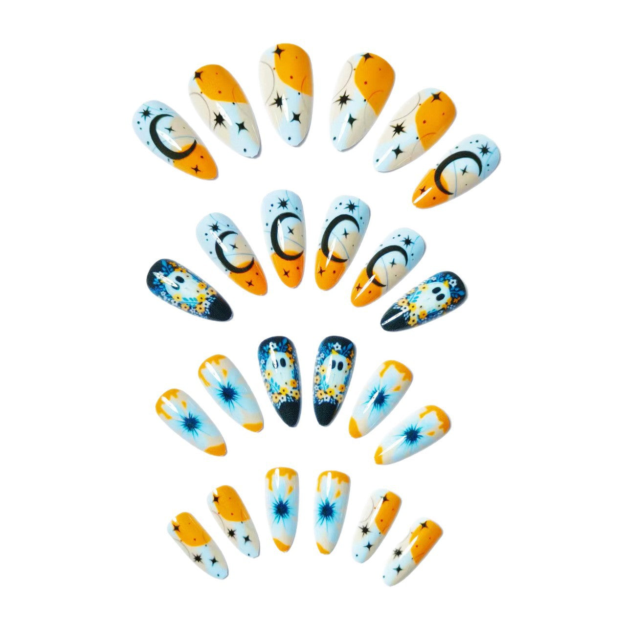 Kreative Kunstnägel Im Halloween-Stil Brehn