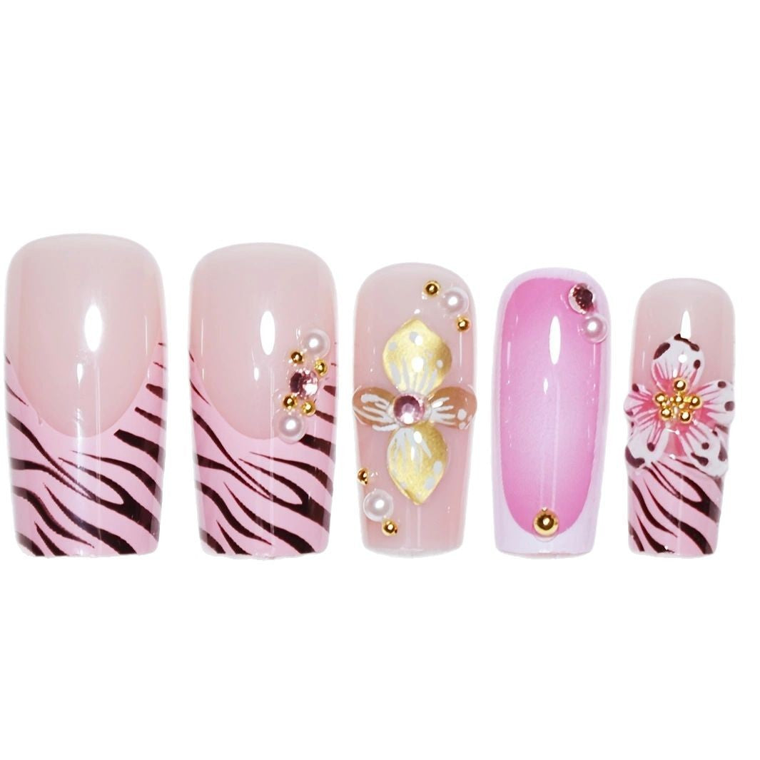 Floral Design Acryl Nagelkunst Brehn
