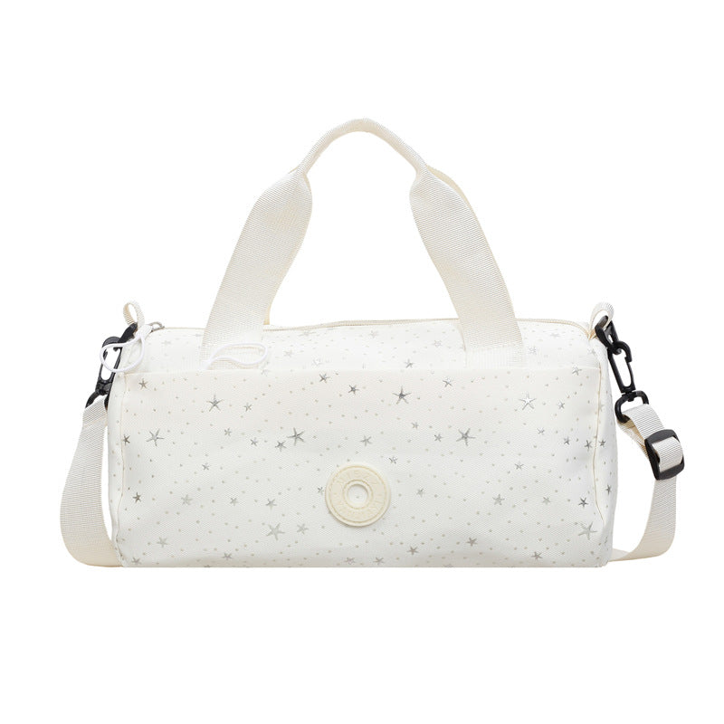 Stylische Sport-Duffle mit Sternmuster