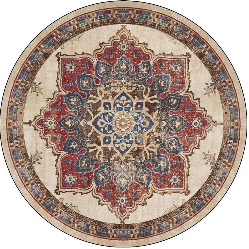 Künstlerisches Mandala-Design-Teppich
