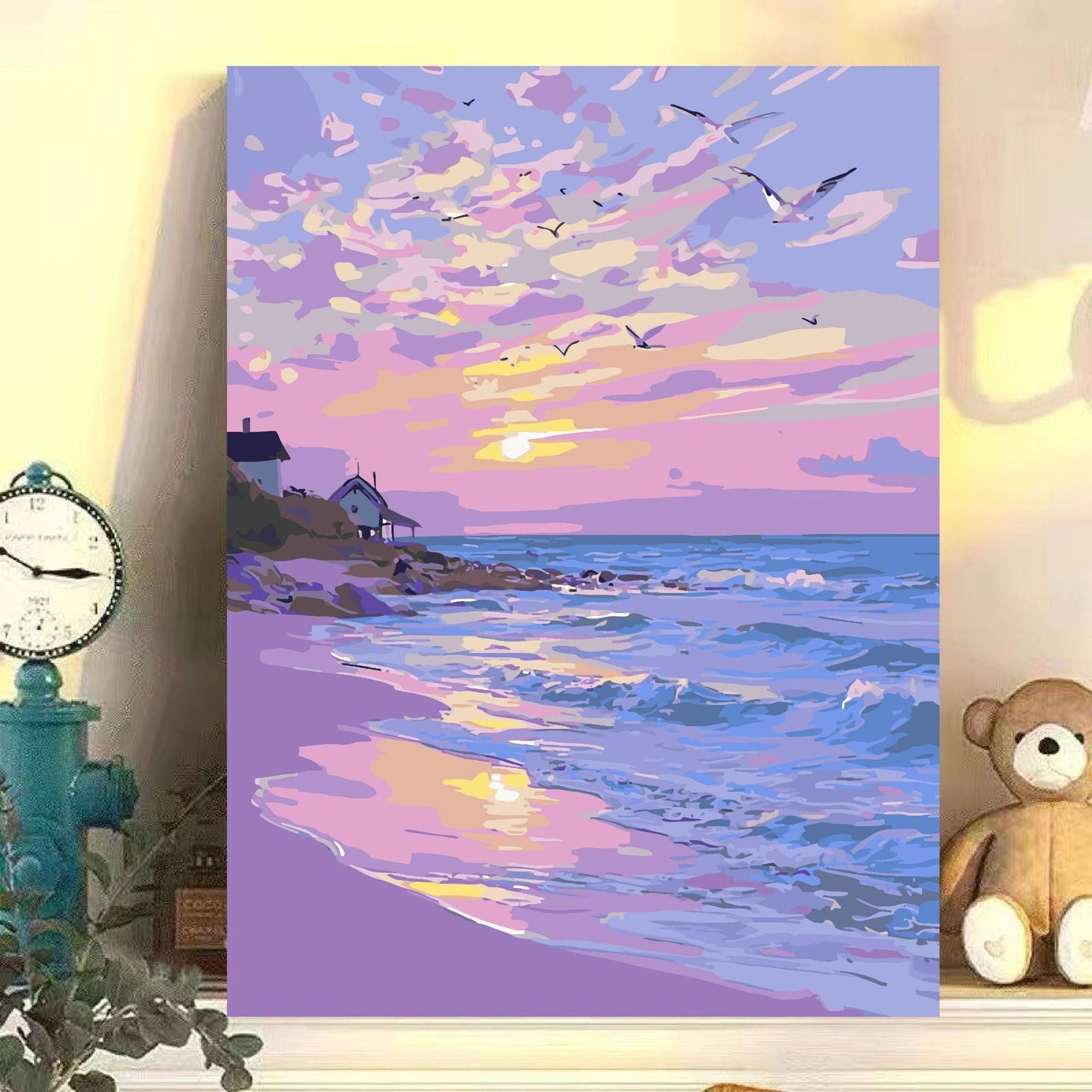 Tropical Sunset Seascape Canvas Art Brehn