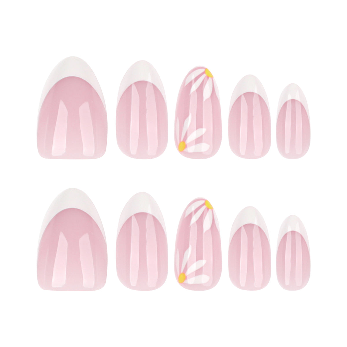 Elegante Nagelkunst mit Blütenmotiven Brehn