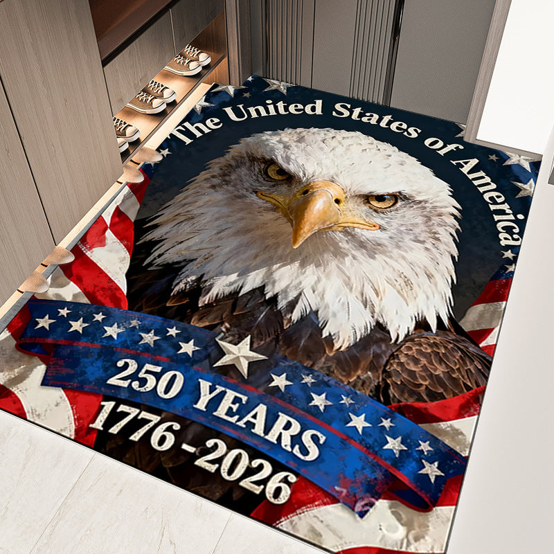 Patriotische Adler Themen Dekorative Teppich