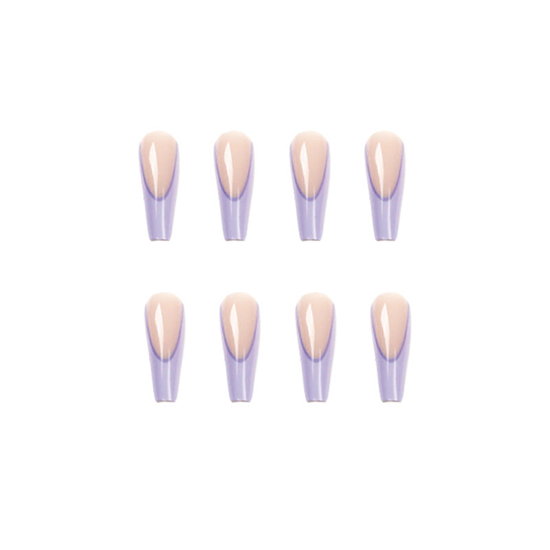 Künstliche Nagelkunst mit elegantem Ombre-Design Brehn