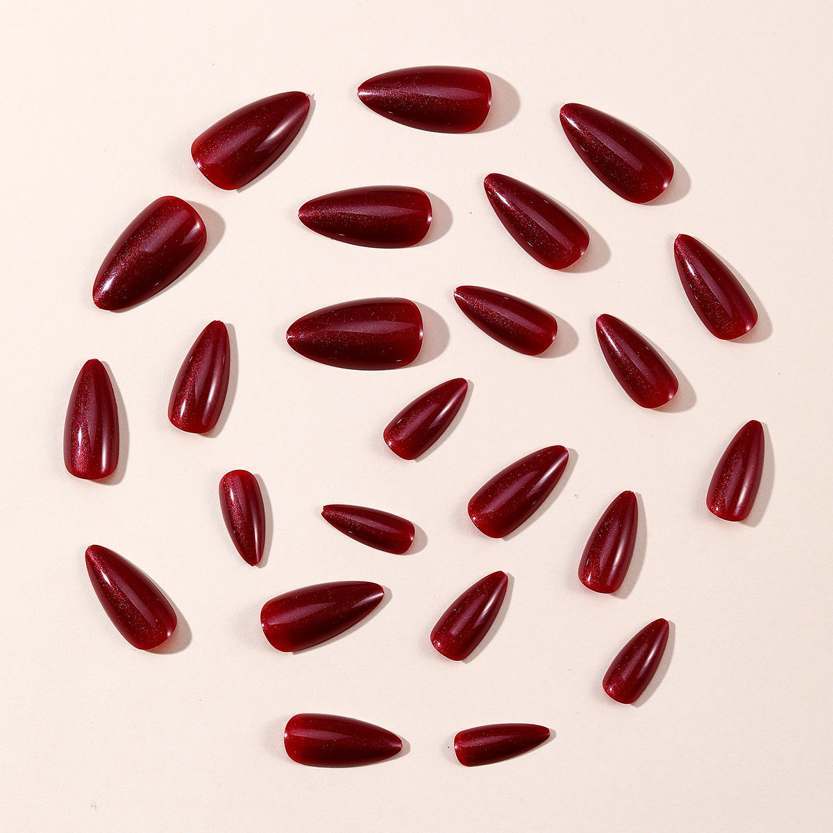 Glossy Stiletto-Nagelverlängerungen Brehn 1789713427