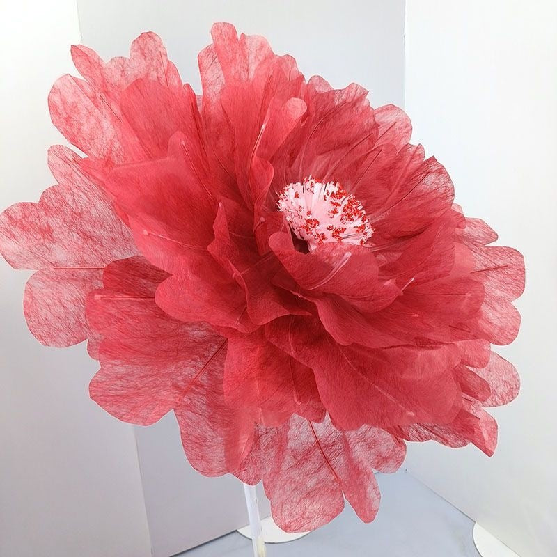 Dekorative Papierblumen-Skulptur