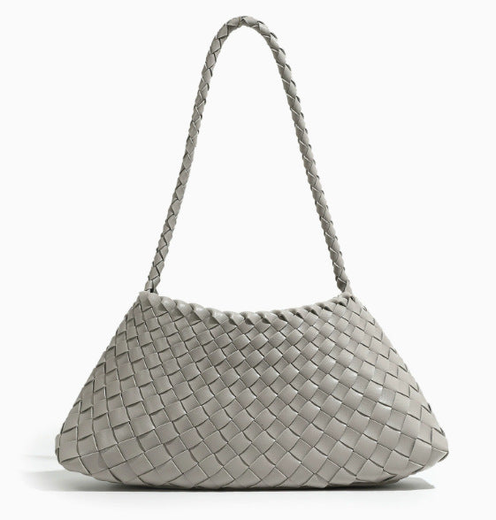 Texturierte Gewebte Schultertasche Brehn