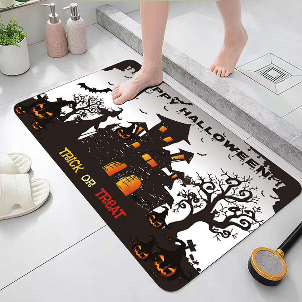 Halloween-Themen-Dekor-Badvorleger