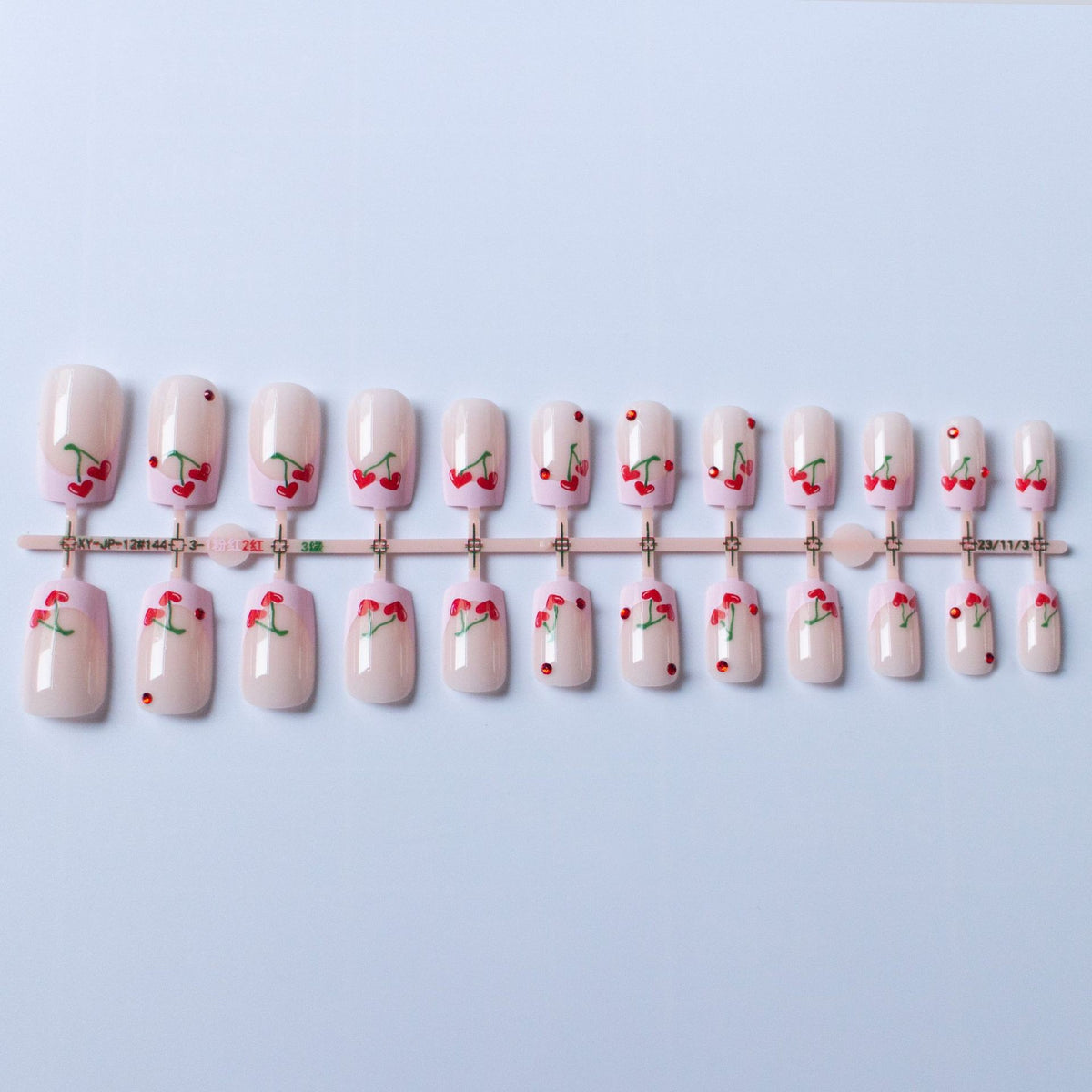 Kirsche-Themen Nagelkunst Set