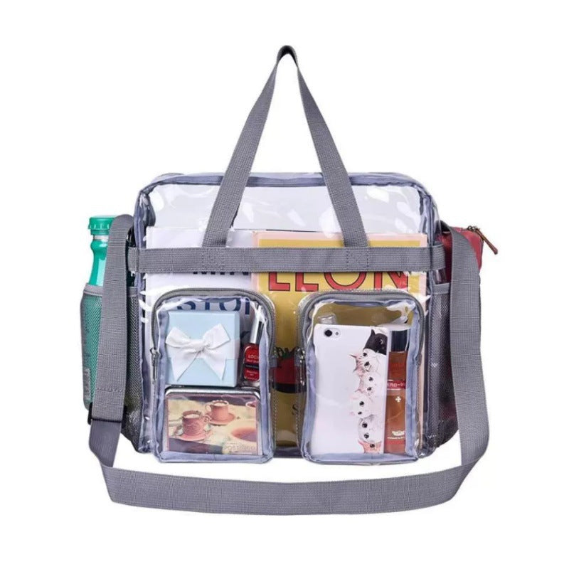 Durchsichtige Organizer-Tasche mit Praktischen Fächern Brehn