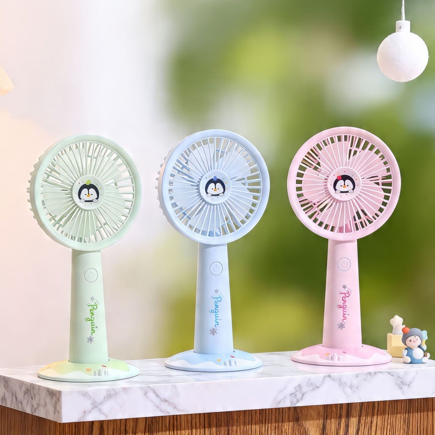 Damen Tragbarer USB Ventilator mit einfacher Bedienung und flexibler Neigung Brehn