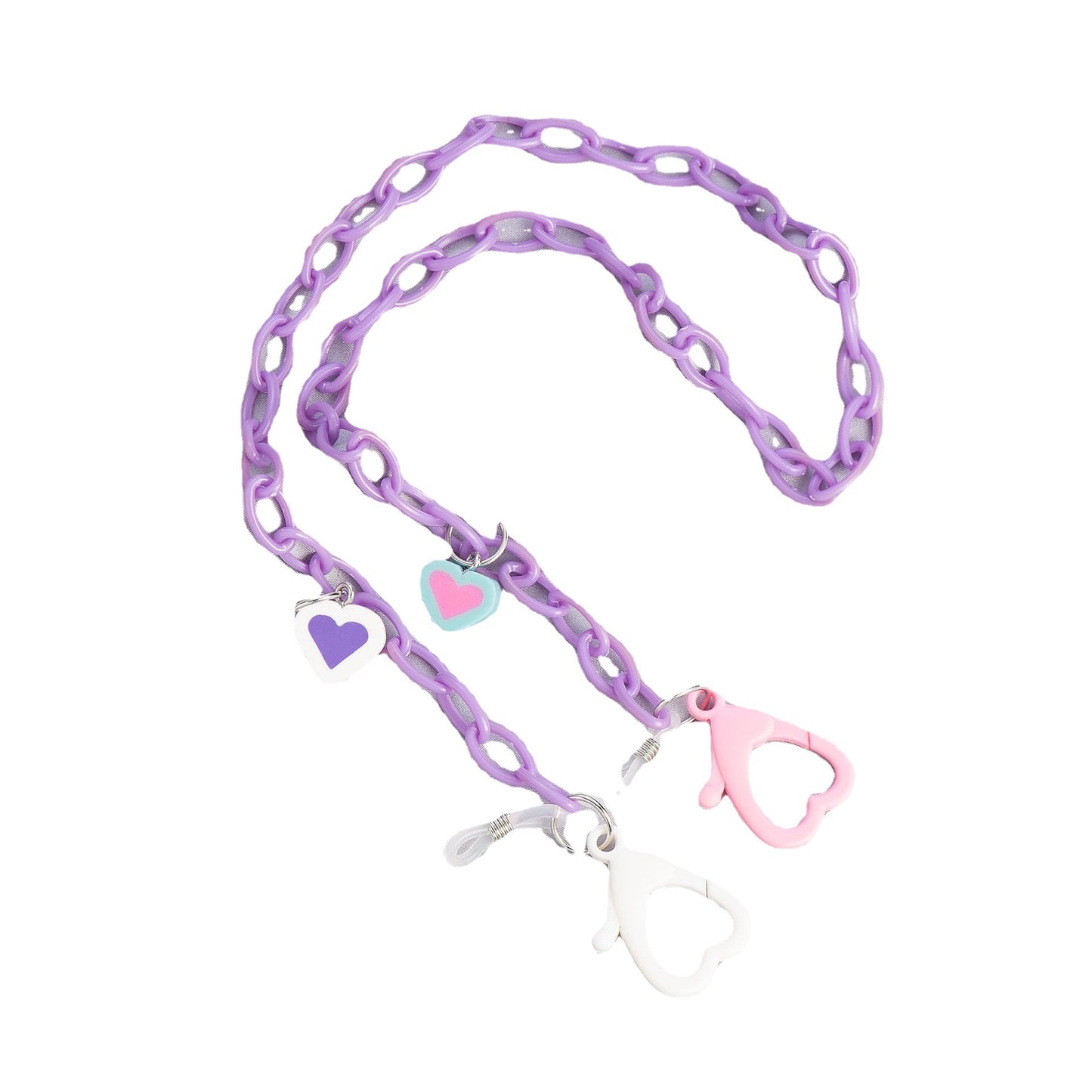 Stylische Herz-Themen Brillen Kette Brehn