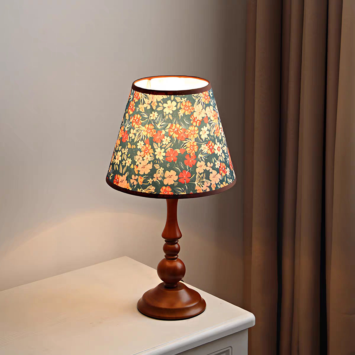 Florales Muster Dekorative Tischlampe