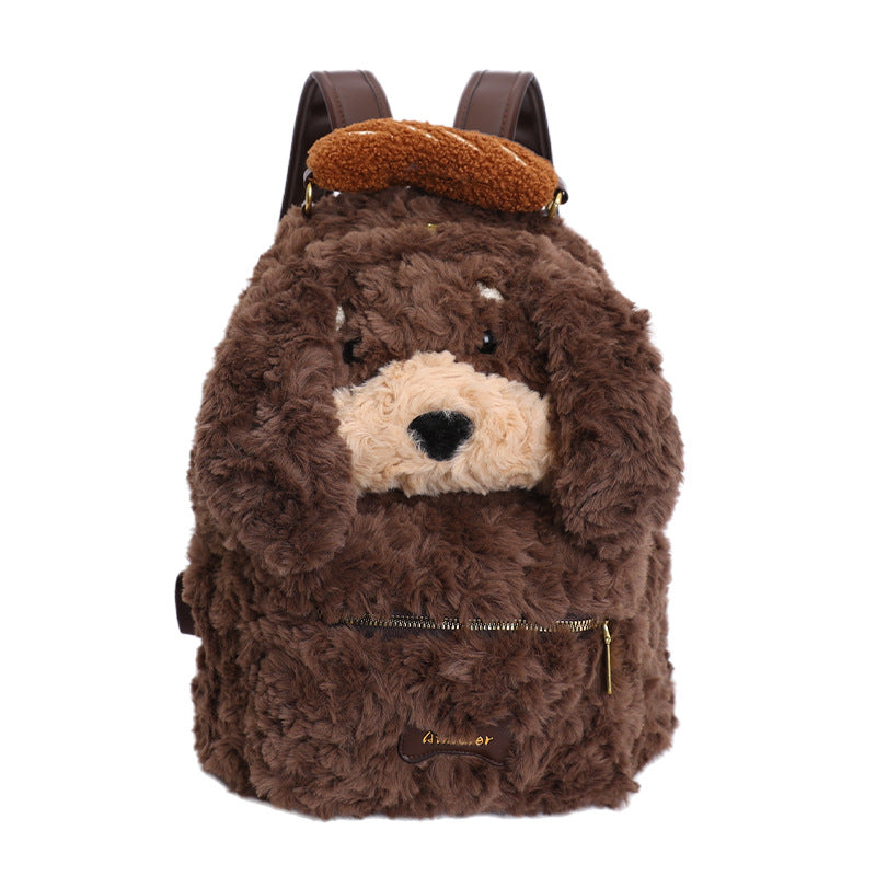 Plüsch-Rucksack Im Hundedesign Brehn