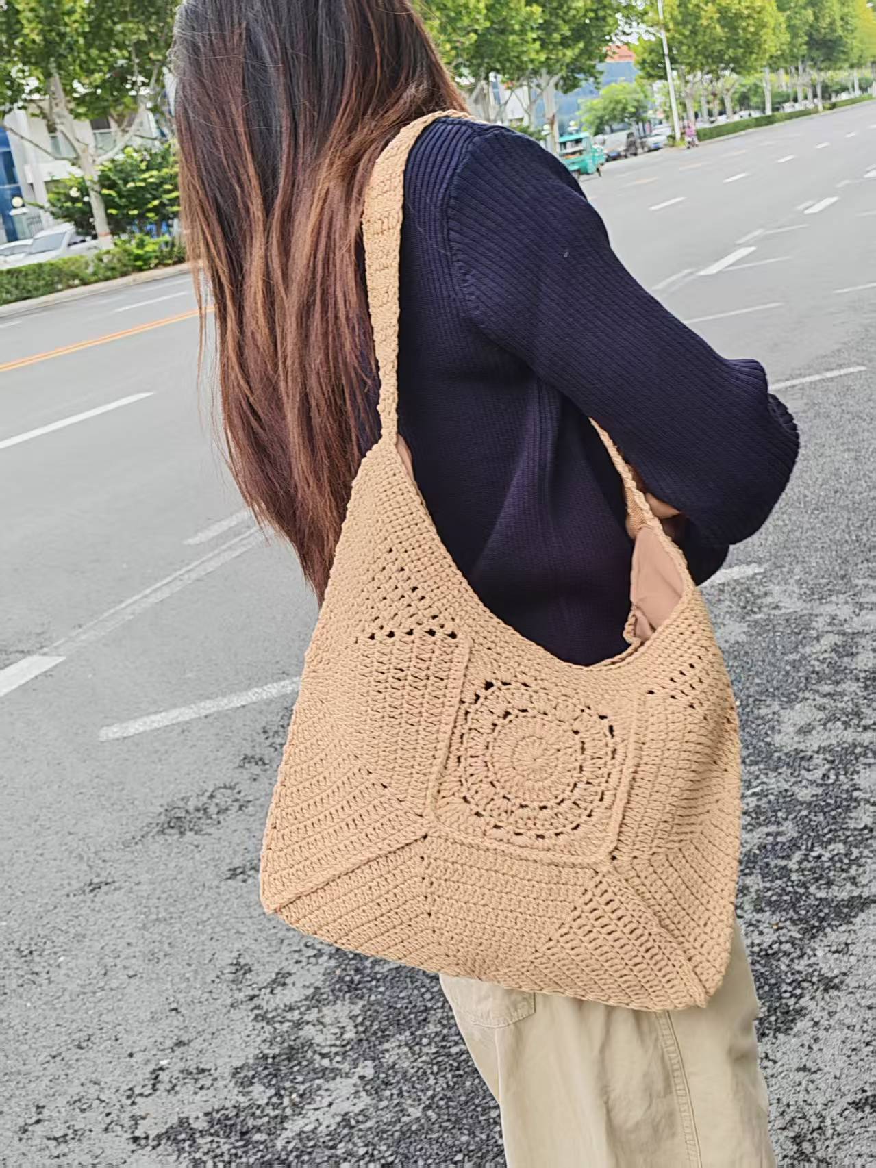Häkel-Handtasche Brehn