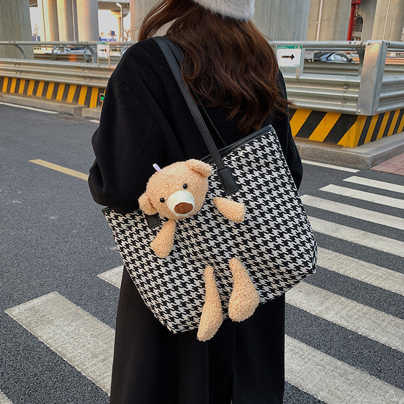 Fun Plush Bear Handtasche mit Griff