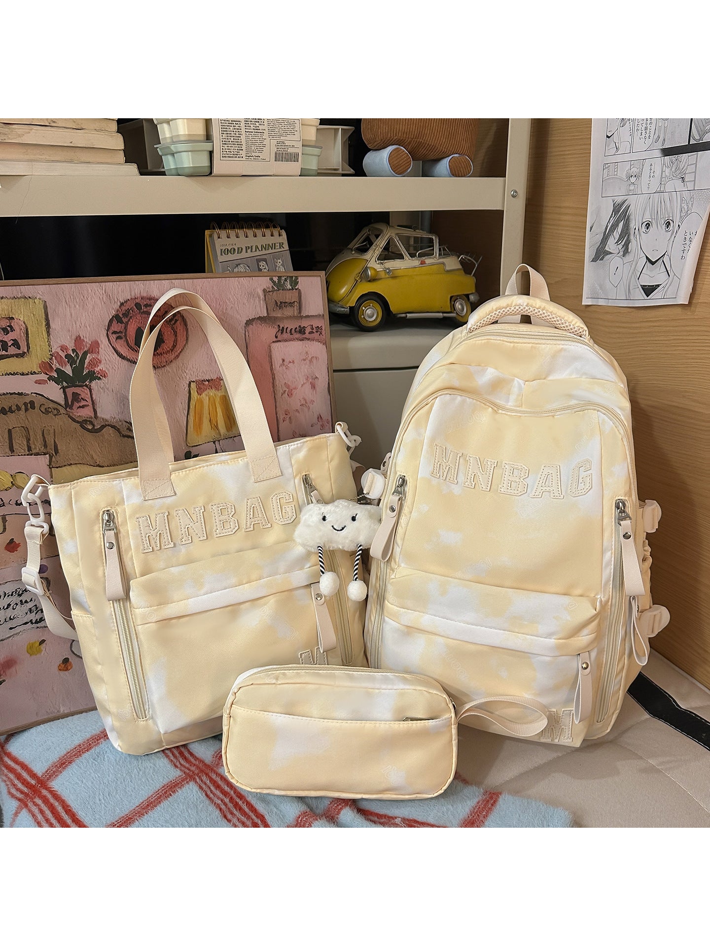 Vielseitiges Reise-Schulrucksack-Set Brehn