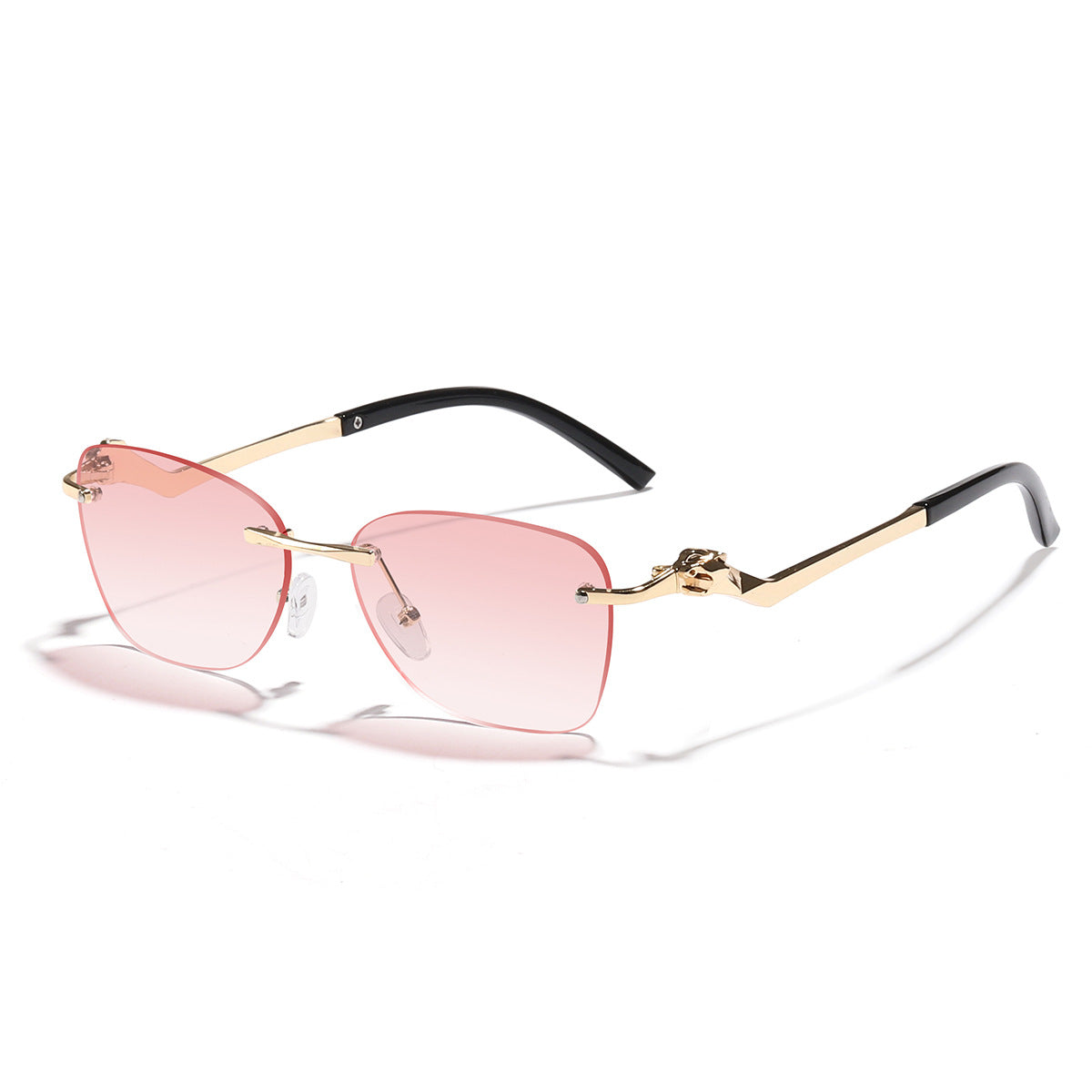 Damen modische Sonnenbrille mit stilvollen geometrischen Akzenten Brehn