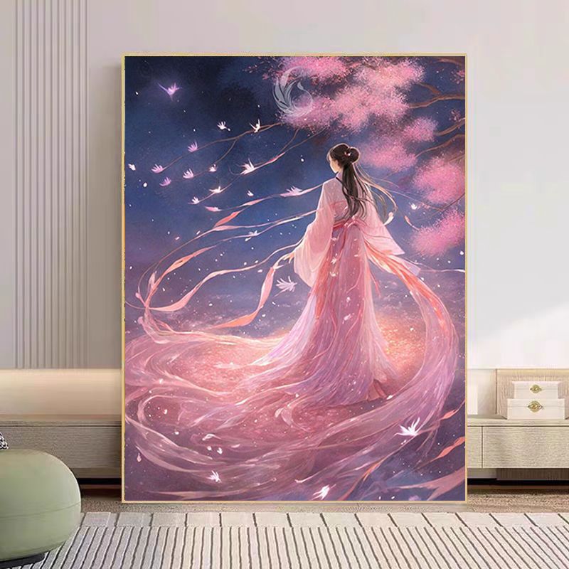 Traumhaftes Fantasy Landschaft Wandkunst Brehn