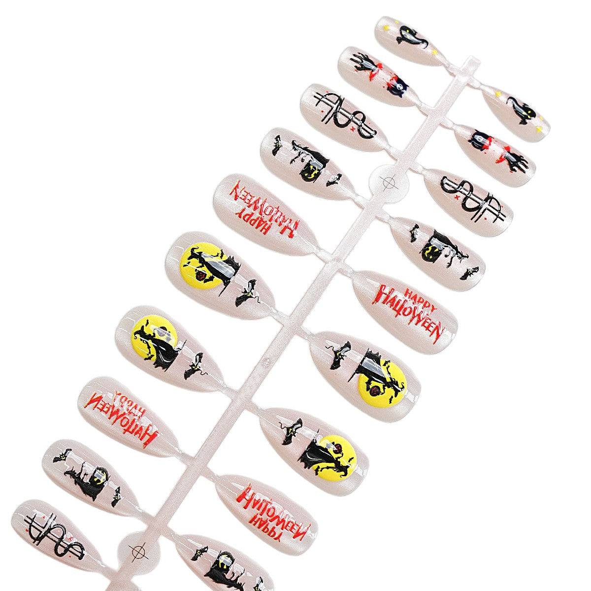 Halloween-Themen Nagelkunst Set Brehn