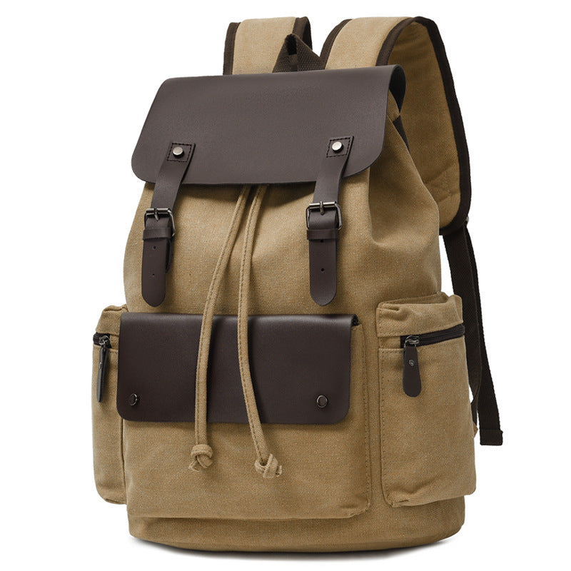 Vintage Canvas Rucksack Brehn