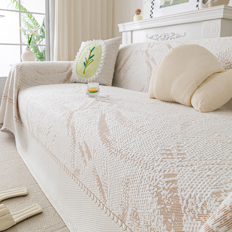 Premium Texturiertes Sofa Überwurf Cover