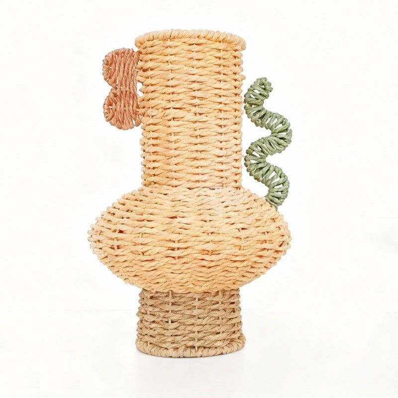 Dekorative Geflochtene Vase Brehn