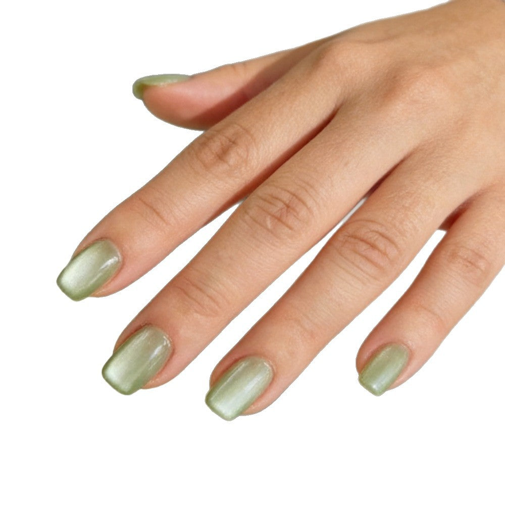 Glänzendes elegantes Press-On-Nagelset Brehn