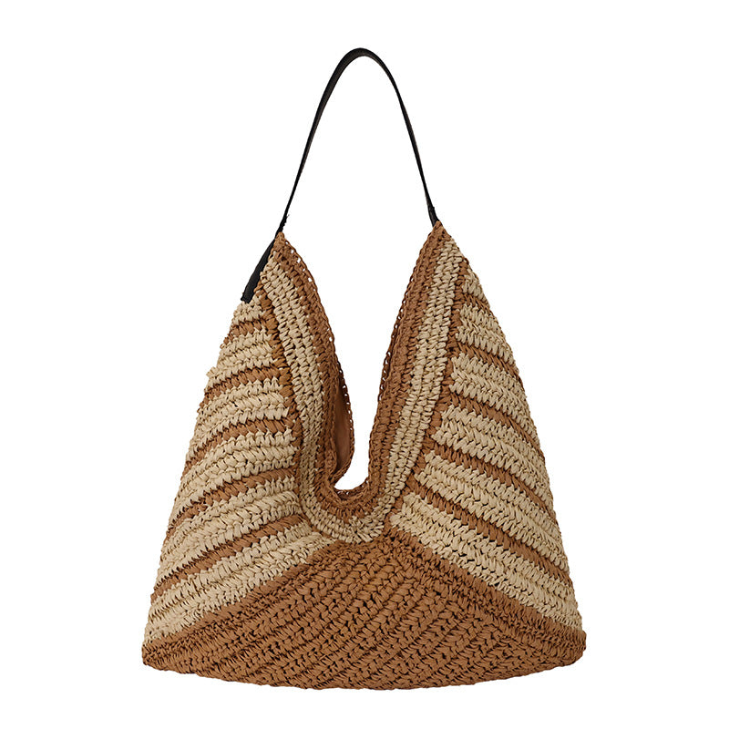 Kroko-Muster Strandtasche Brehn