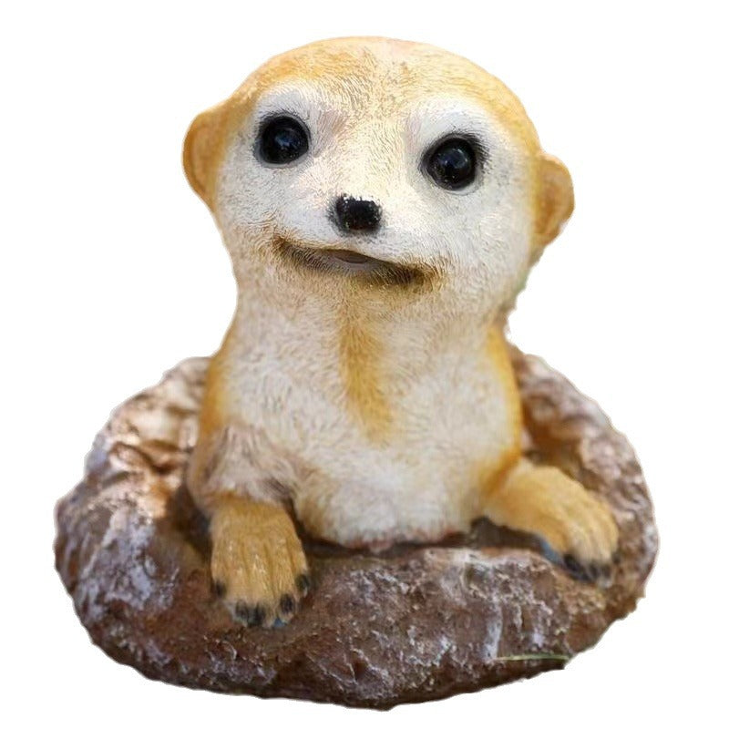 Dekorative Erdmännchen Figur Brehn