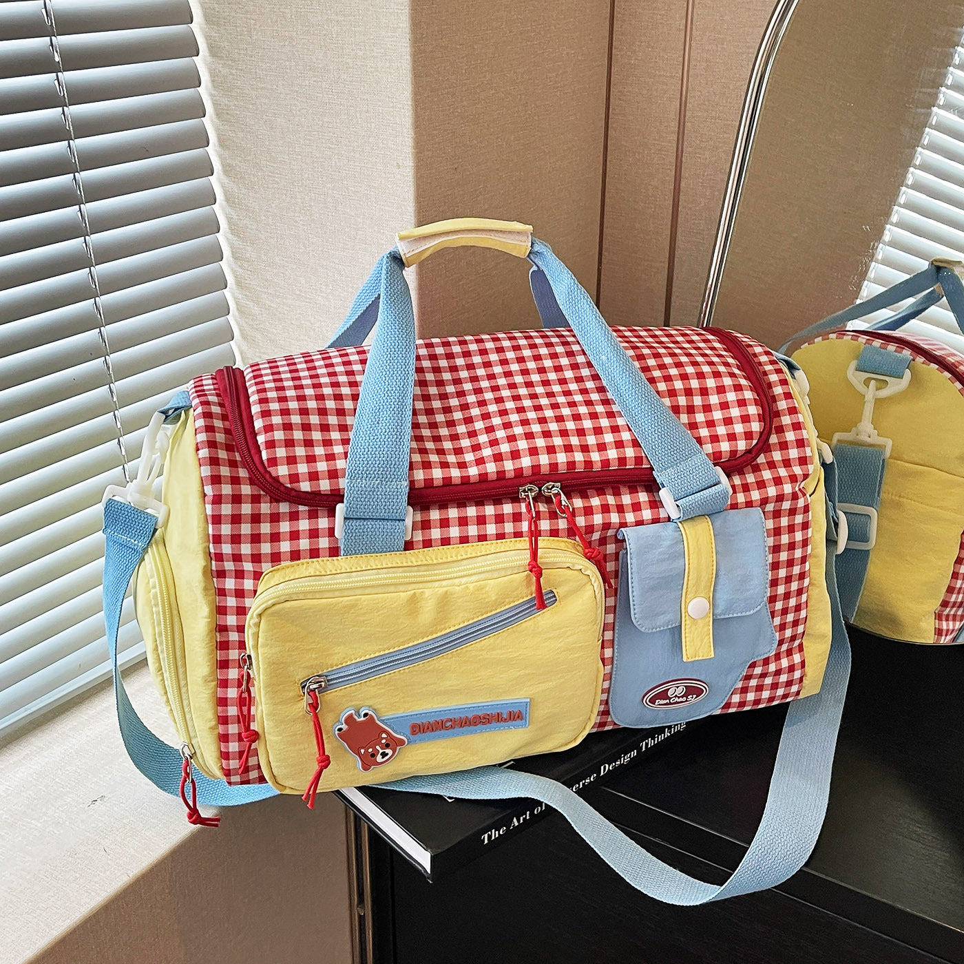 Multi-Taschen Sport Reise Duffle Brehn