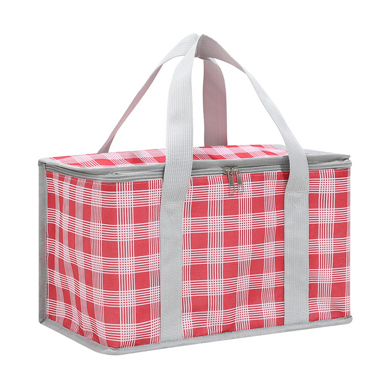 Stylische isolierte Picknick-Kühltasche