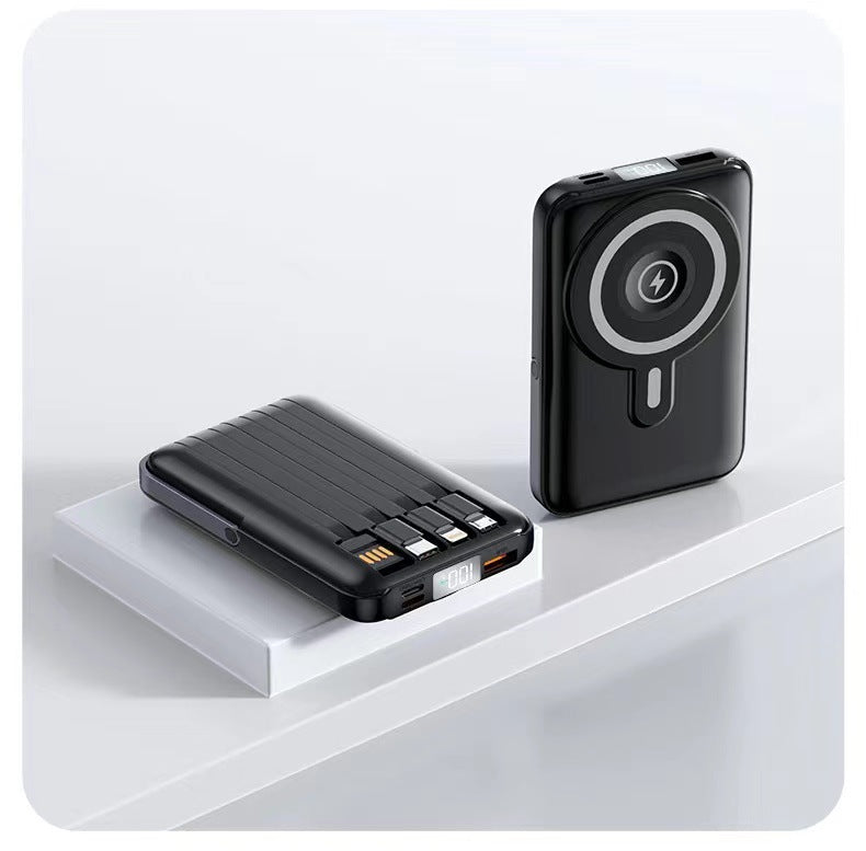 Tragbare Powerbank mit Intelligenter Schnellladefunktion und LED-Anzeige Brehn
