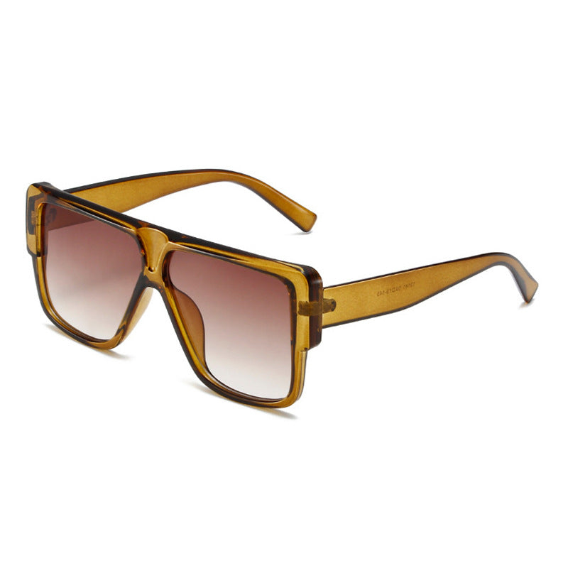 Damen quadratische Sonnenbrille mit markantem Gestell Brehn