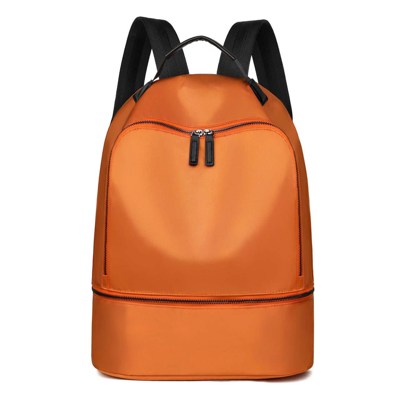 Schlanke Minimalistische Reißverschluss-Top Rucksack