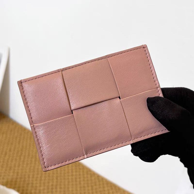 Woven Leather Card Holder Brehn