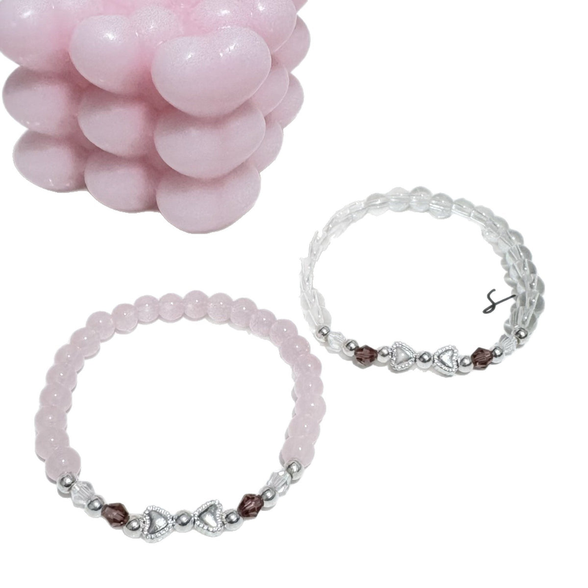 Romantisches Floral-Perlenarmband Brehn